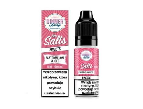 Liquid Dinner Lady Salt 20mg - Watermelon Slices